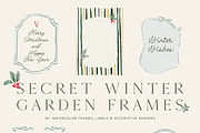 Secret Winter Garden Collection, a Decorative Illustration by Karma (Thumbnail 6 of 21)