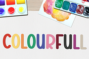 Rainbow Weekend | Script Font, a Script Font by Scratchones (Thumbnail 3 of 8)