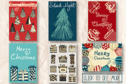 Set of Christmas cards, a Decorative Illustration by SomStock (Thumbnail 2 of 5)
