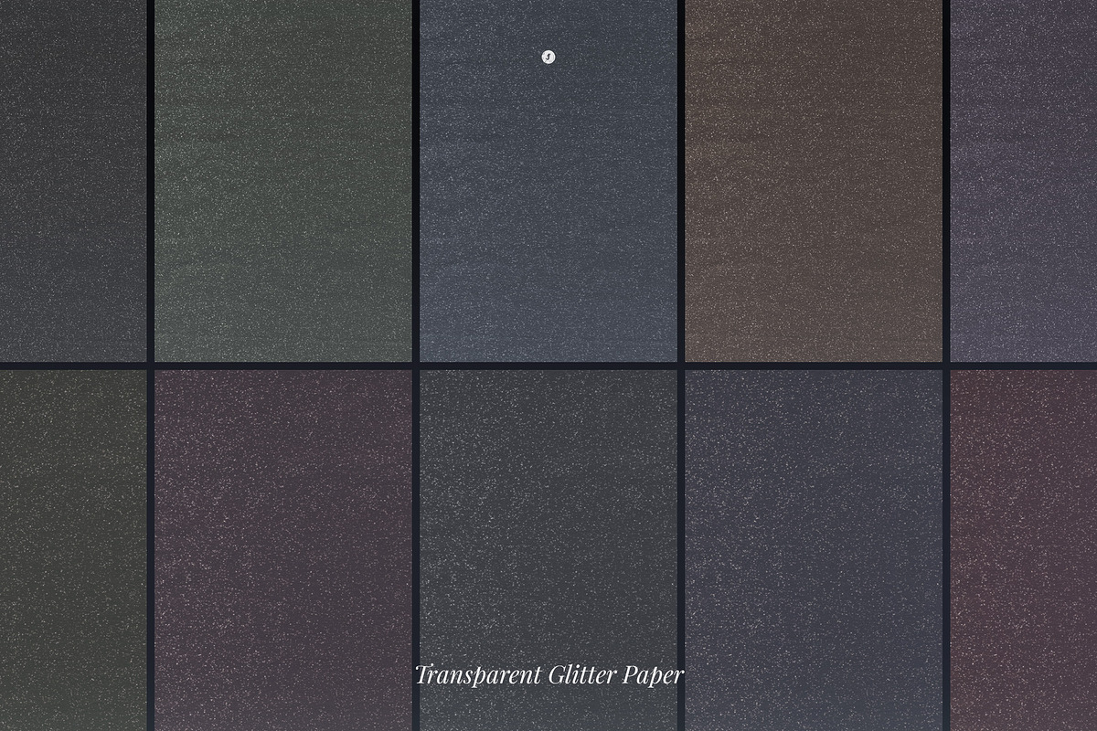 Transparent Glitter Paper Textures, a Texture Graphic by Freezerondigital (Photo 11 of 16)