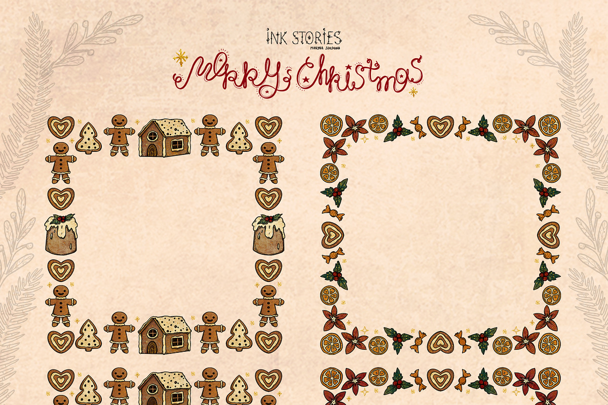 Merry Christmas, a Seasonal Illustration by Ink Stories (Photo 19 of 25)