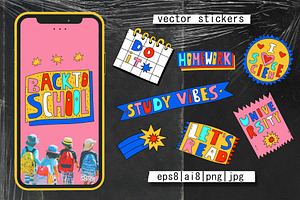 Motivation to study-lettering set