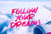 Basnow Grunge Font, a Font by chekart (Thumbnail 6 of 6)