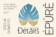 CS Loreto – Contemporary Font, a Sans Serif Font by Craft Supply Co. (Thumbnail 4 of 8)