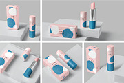 Matte Lipstick Mockups, a Product Mockup by megostudi0 (Thumbnail 1 of 7)
