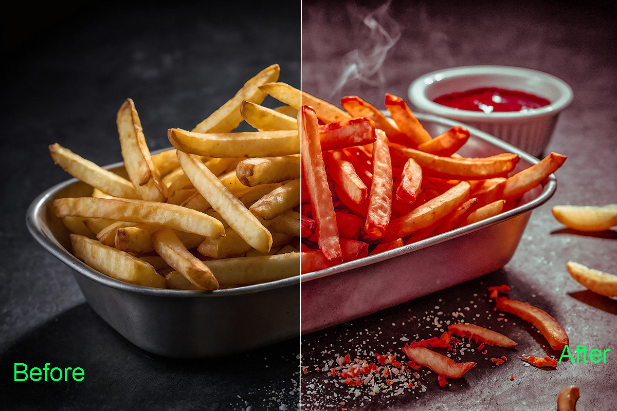 Food Photography Photoshop Actions, an Action Add-On by ARTNEST (Photo 2 of 16)