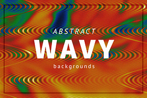 Abstract Wavy Backgrounds