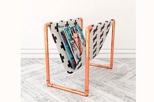 Copper stand magazine