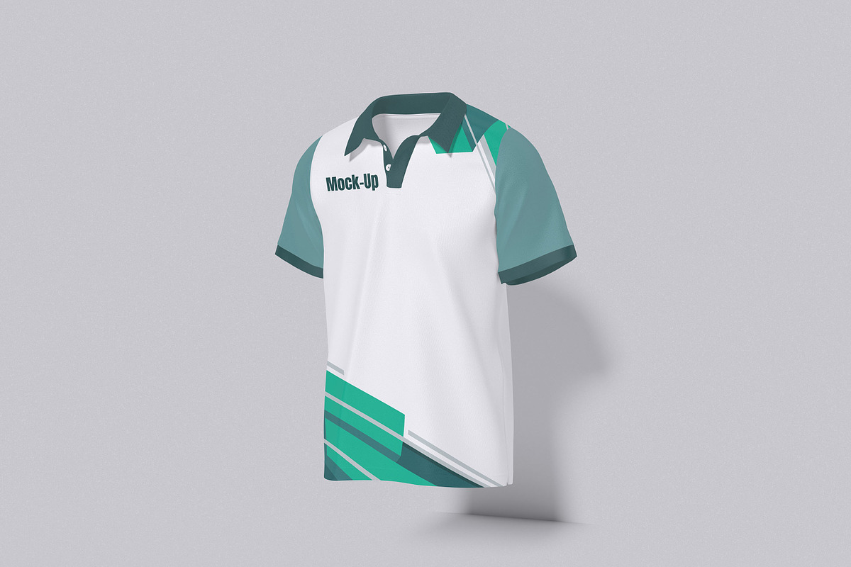 Polo T Shirt Mockup, a Shirt Mockup by xavier_studio (Photo 4 of 5)