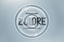 Zulore — Luxury Display Serif Typefa