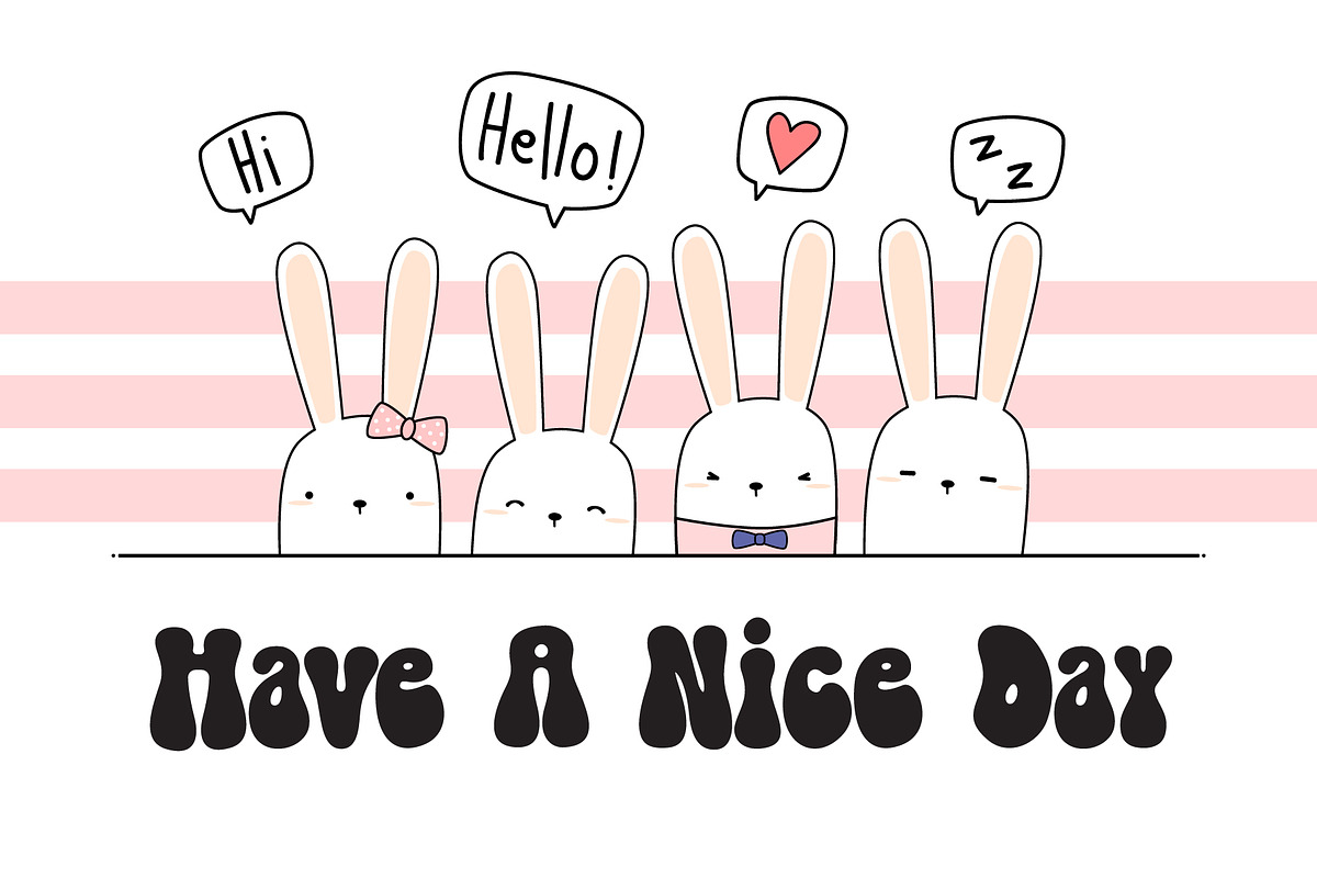 Cutesy Fonts, a Font by Fox7 By Rattana (Photo 2 of 6)