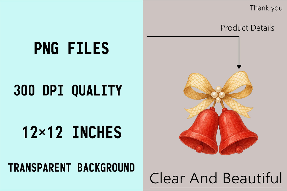 Red Gold Christmas Ornaments Clipart, an Illustration by SVGArt (Photo 3 of 8)