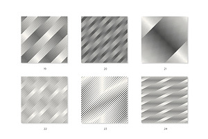 Moire Seamless Patterns Set