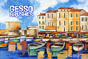Photoshop Gesso Brushes, a Brush Add-On by WoodardWorks (Thumbnail 4 of 5)