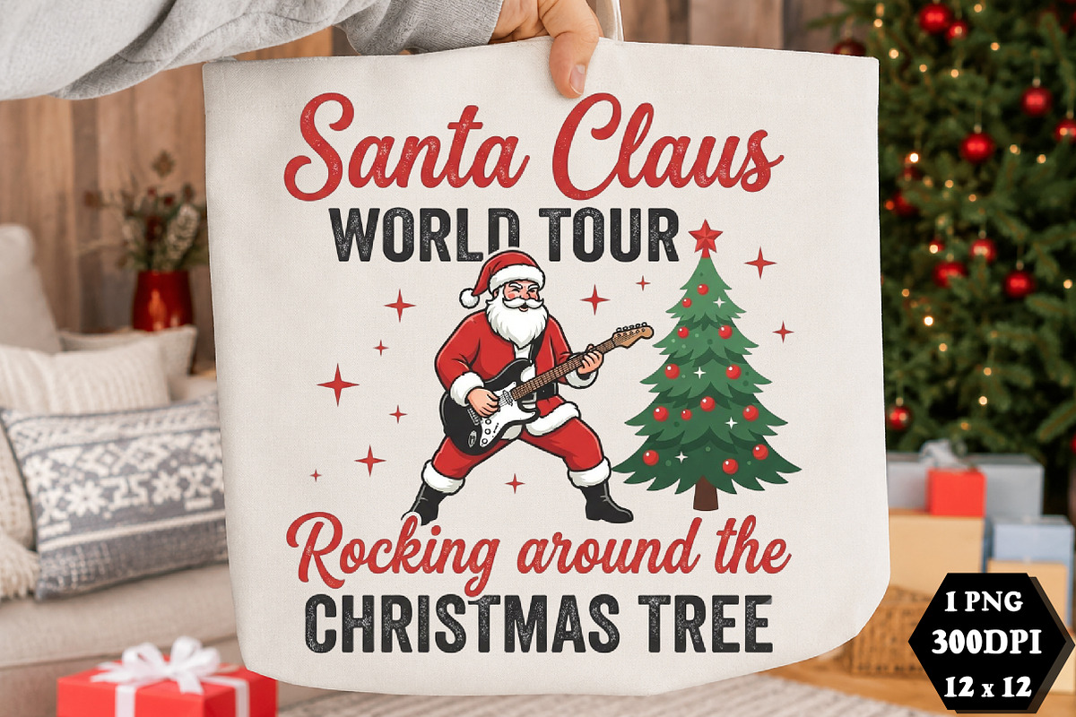 Retro Santa Claus design Png, a Seasonal Illustration by DreamCafeArt (Photo 1 of 7)