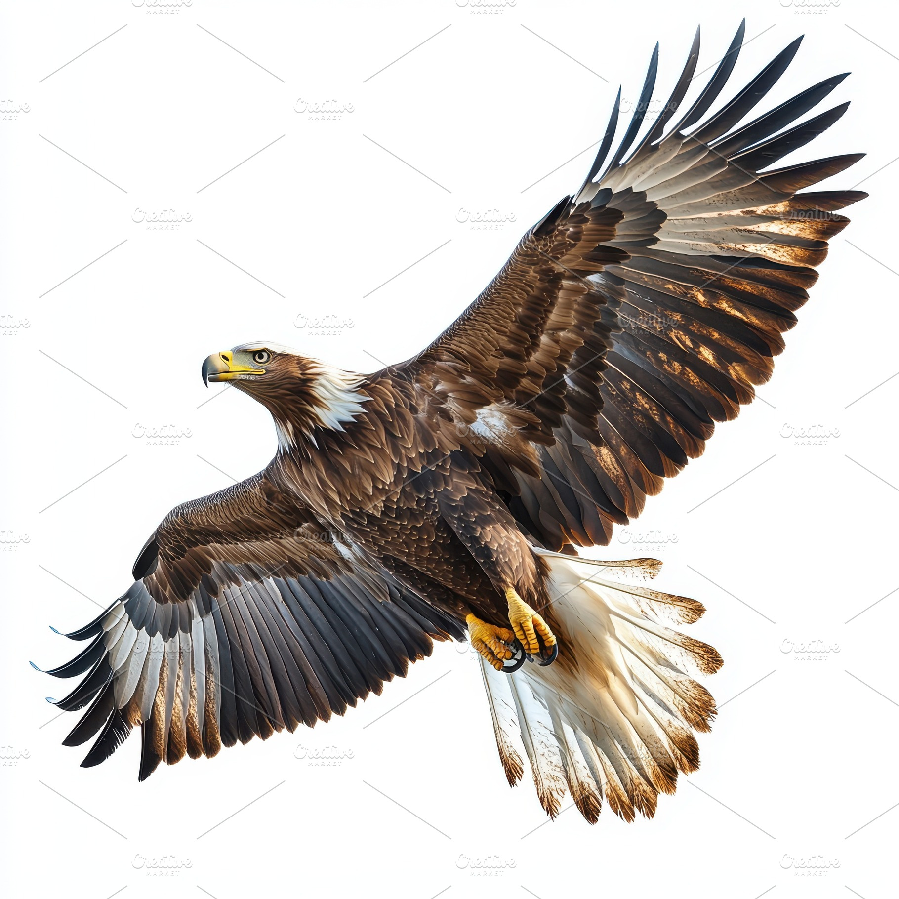 Majestic White-tailed Eagle in Fligh, an Animal Photo by Pixeness Studio