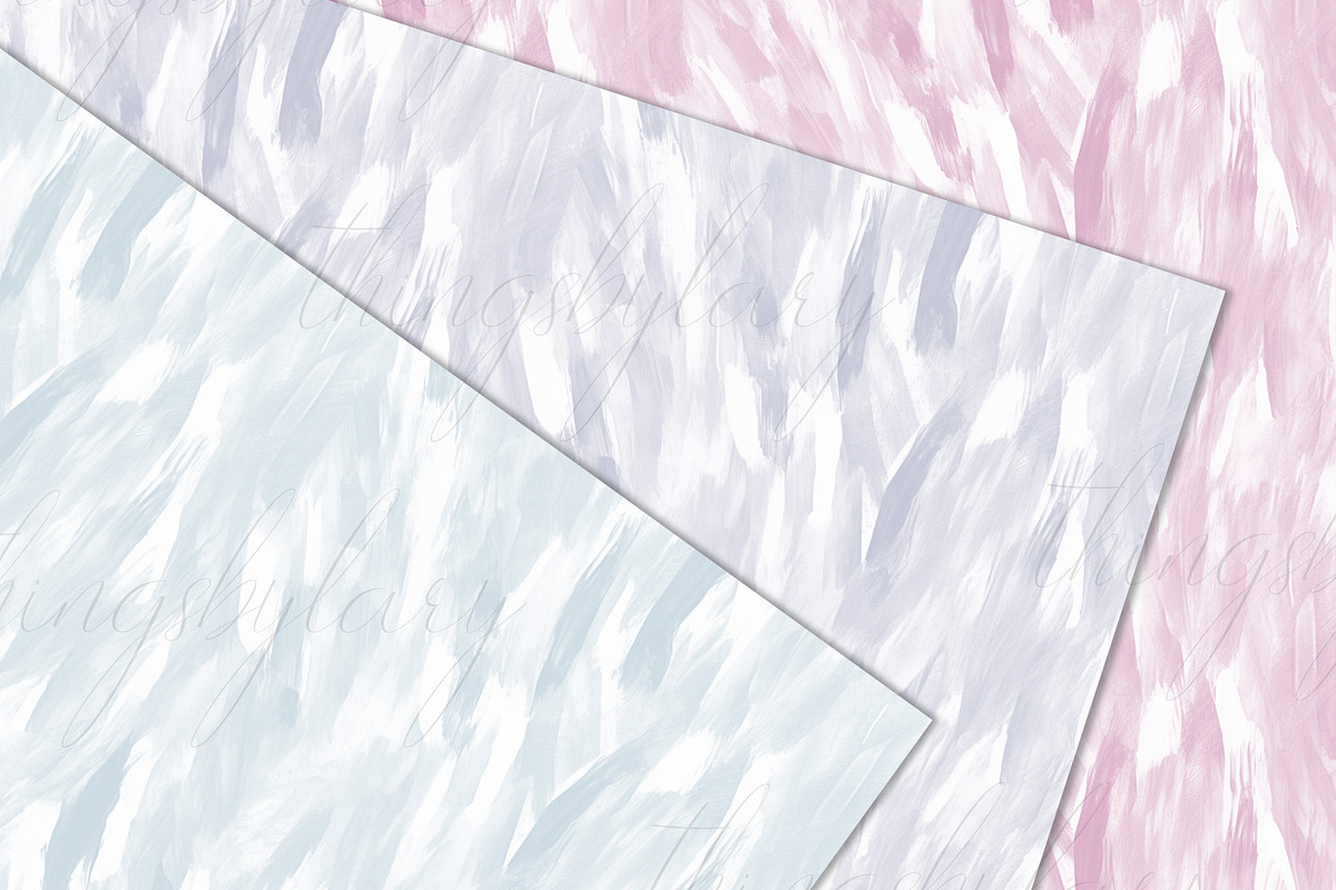 100 Seamless Watercolor Brush Papers, a Pattern Graphic by ThingsbyLary (Photo 3 of 10)