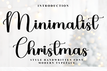 Minimalist Christmas