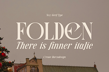Folden - Serif Display Font