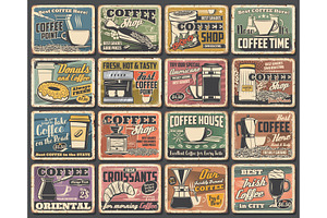 Cafe Posters Of Coffee Drink Cup