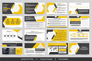 Business Project Presentation slide, a Presentation Template by Tanuart