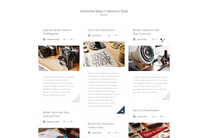 TimeWarp - Wordpress Future Theme