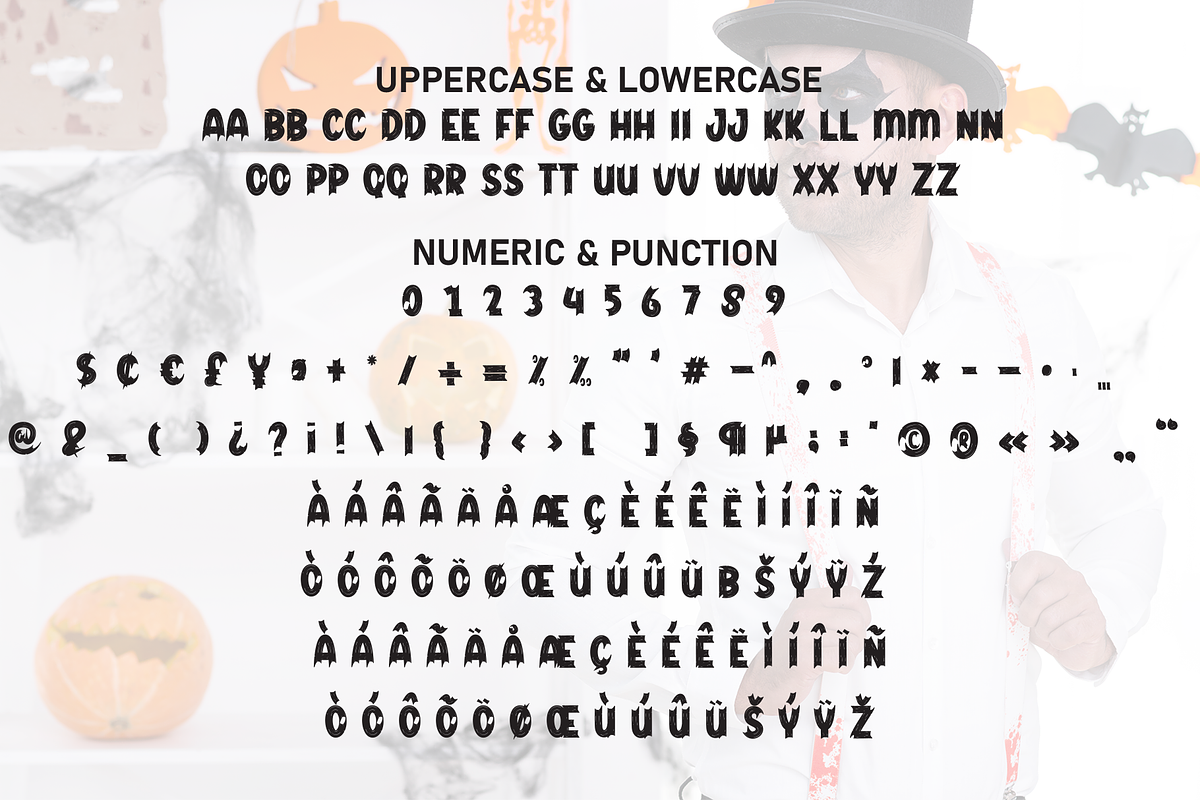 Costume Halloween | Script Font, a Script Font by Scratchones (Photo 7 of 8)