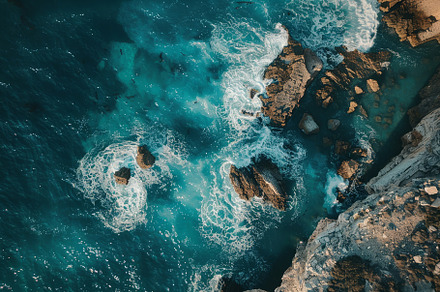 The image captures a stunning aerial, a Photo by Tanuart