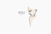 One Line Fashion. Line Art Women, a Person Illustration by AnMark (Thumbnail 17 of 17)