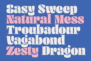 Mad Rascal - Bold Display Serif