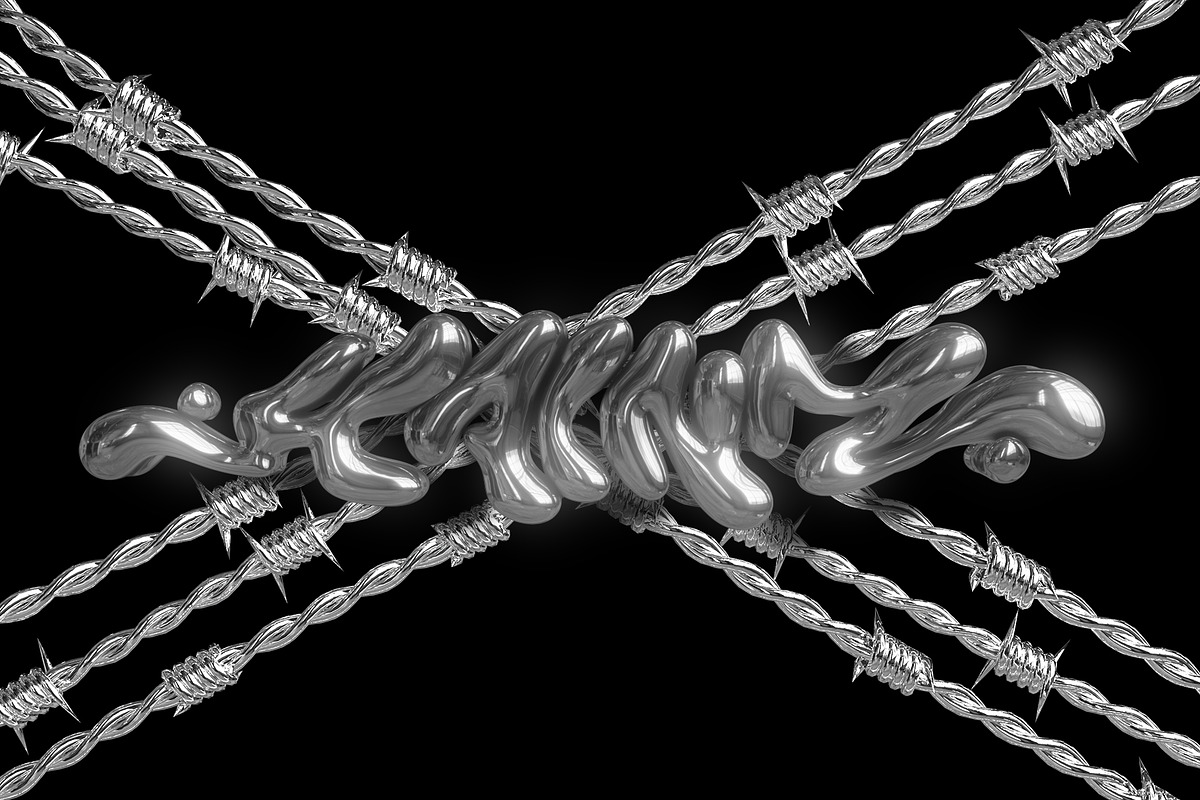 Barbed Wire Pack v.0.01 - 38 PNG, an Object Graphic by Hainz Studio (Photo 7 of 10)
