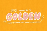 Crazy Diamond Fonts + Doodles, a Font by ReveryWorks (Thumbnail 9 of 14)