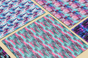 20 Seamless Digital Glitch Patterns, a Pattern Graphic by Nordic Design (Thumbnail 3 of 9)