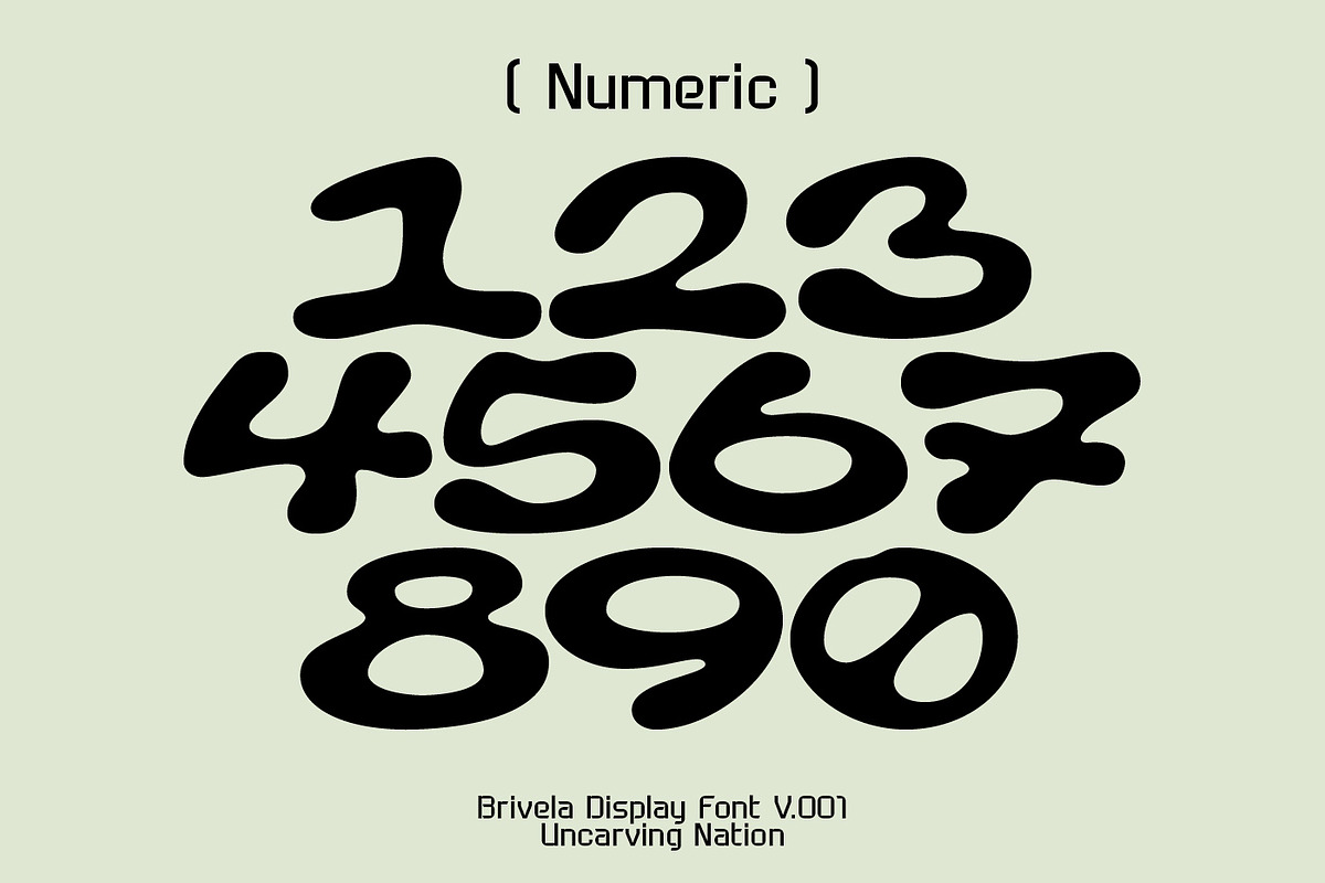 Brivela - Display Font, a Font by Uncarving (Photo 10 of 20)