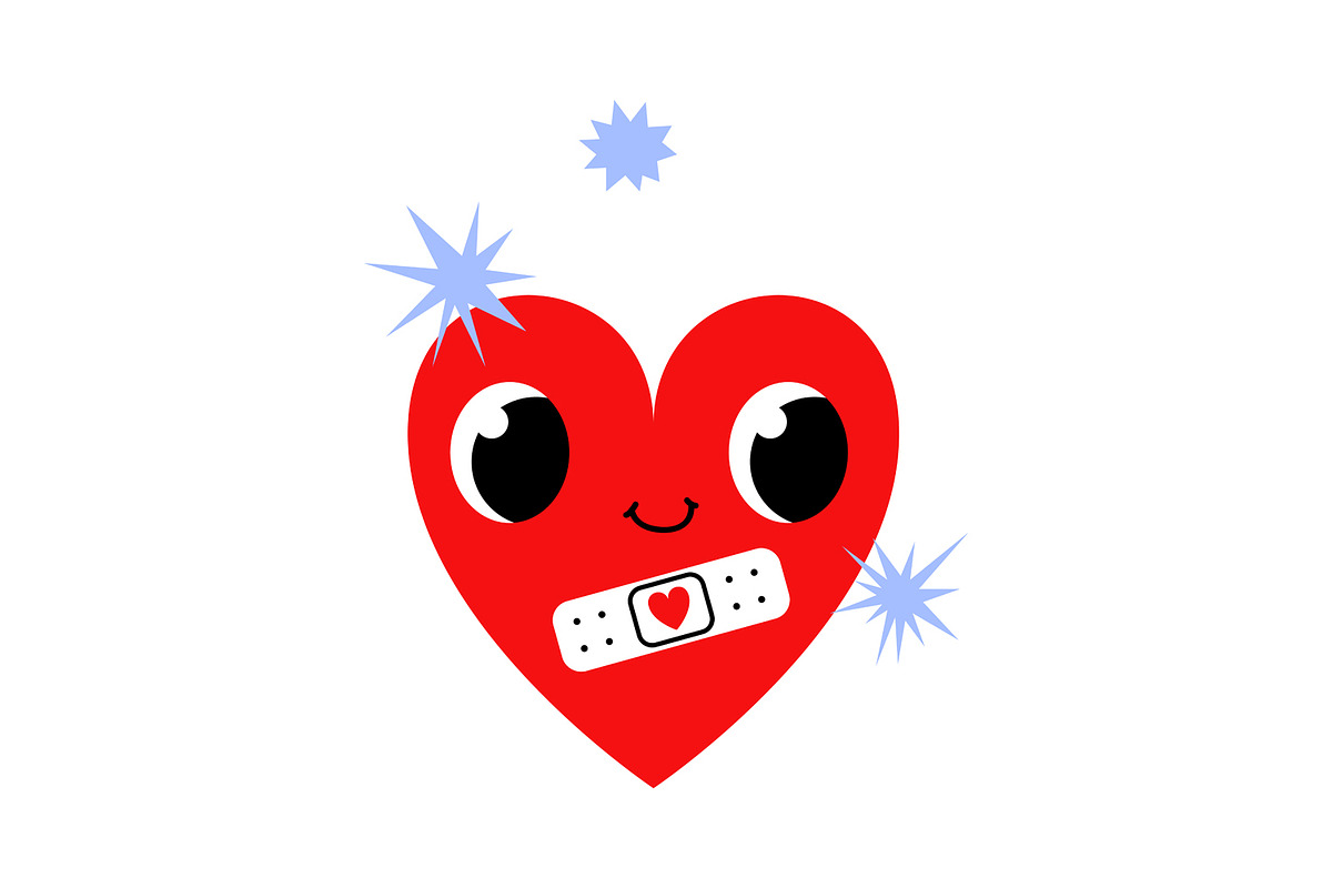 Cute Blood Donation Heart, a Healthcare Illustration by the_myro (Photo 2 of 7)