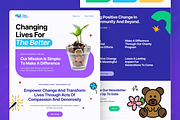 Charity Program Email Newsletter, an UI Kit Template by SquidPixey (Thumbnail 6 of 6)