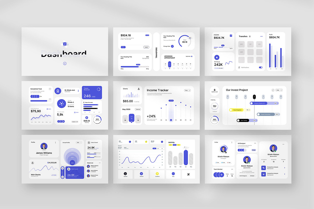 KPI Dashboard Presentation preview 3