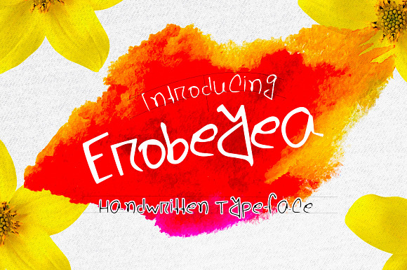 Erobeyea Handwritten Typeface preview 3