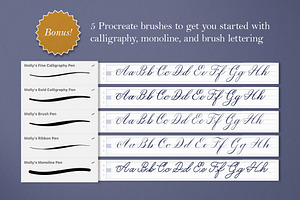 Lettering Guides Print & Procreate