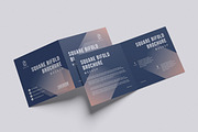 Square Bifold Mockup Bundle Set, a Books & Magazine Mockup by Rielismee (Thumbnail 5 of 5)