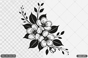 Cherry Blossom SVG PNG Bundle, an Illustration by Actual Pixel (Thumbnail 22 of 33)
