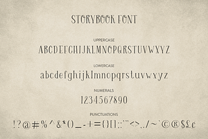 Quirky Storybook Font