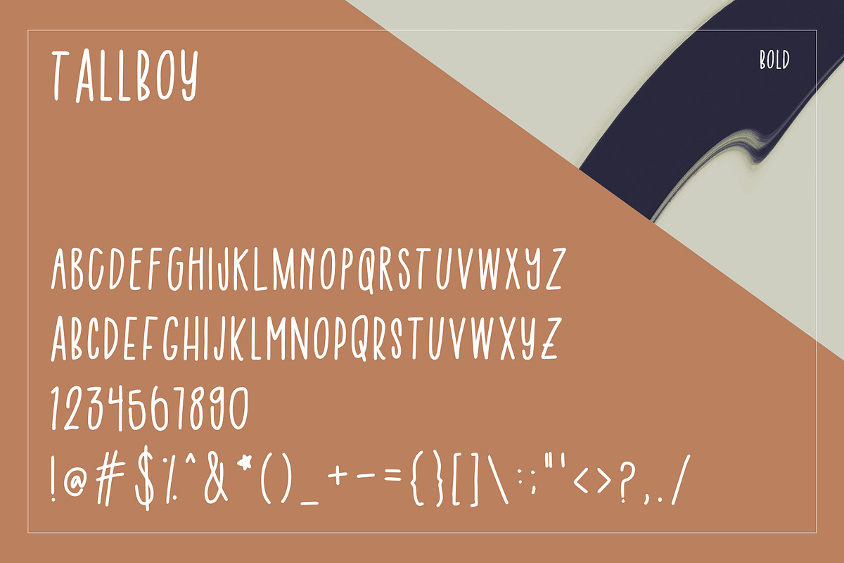 Tall Boy | Handwriting Font preview 5