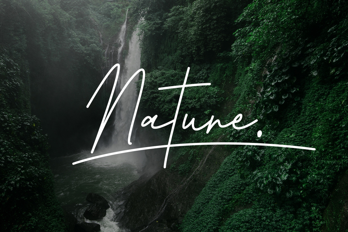 Jakarta Signature, a Script Font by Artkenza (Photo 5 of 6)