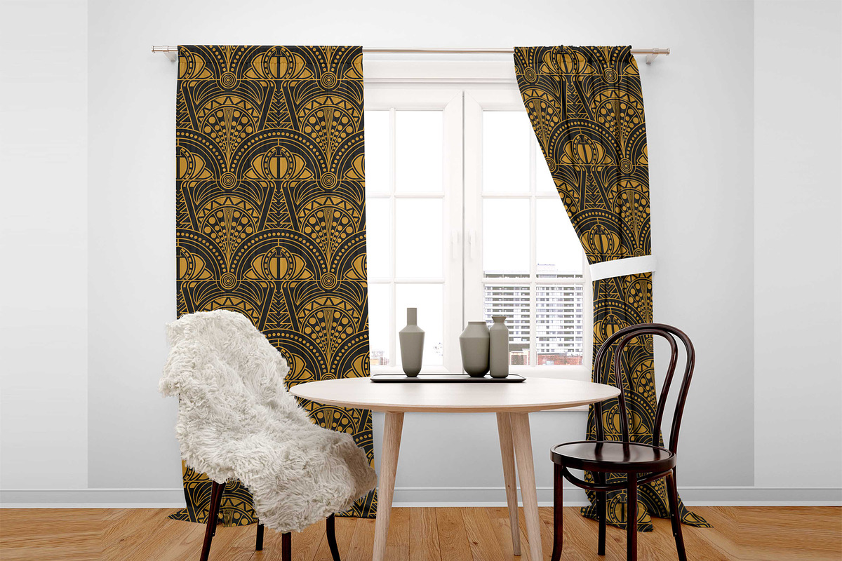 luxury gate art deco design, a Pattern Graphic by AAN Seamless Shop (Photo 2 of 3)