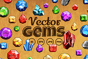 Vector Gems, an Object Graphic by ConceptCafe (Thumbnail 1 of 3)