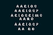 Ganxy - Retro Display Font, a Sans Serif Font by QR Design Studio (Thumbnail 4 of 12)