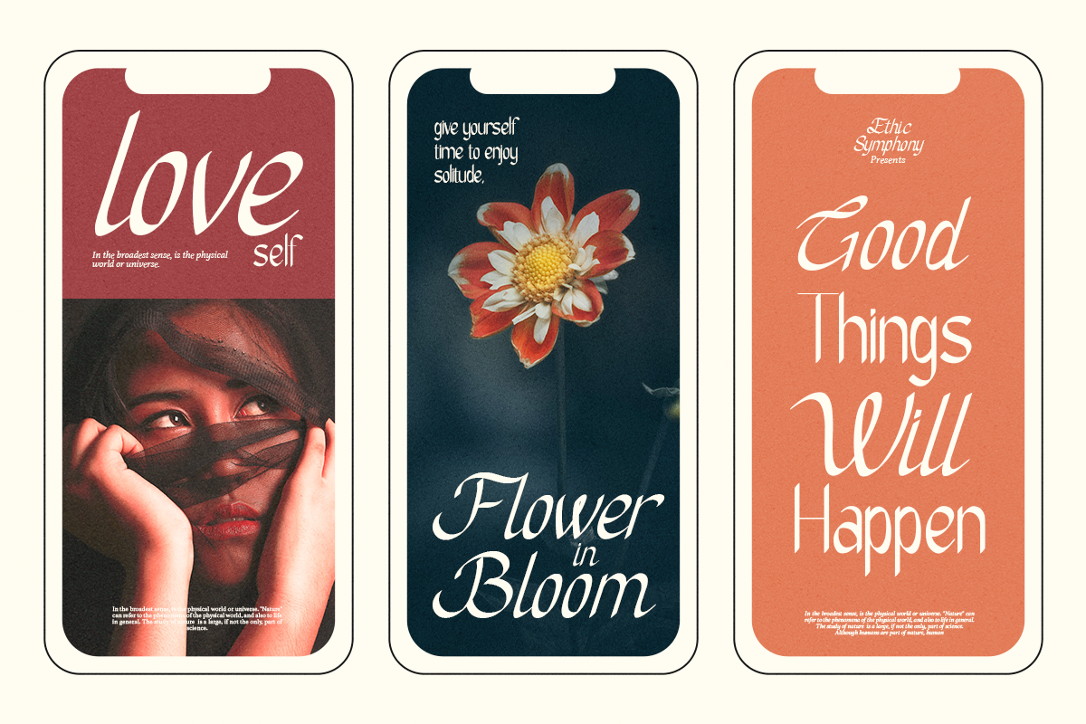 Ethnic Symphony - Duo Font, a Script Font by Say Studio (Photo 6 of 12)