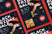 Black Friday Sale Flyer, a Flyer Template by Tokosatsu (Thumbnail 2 of 3)