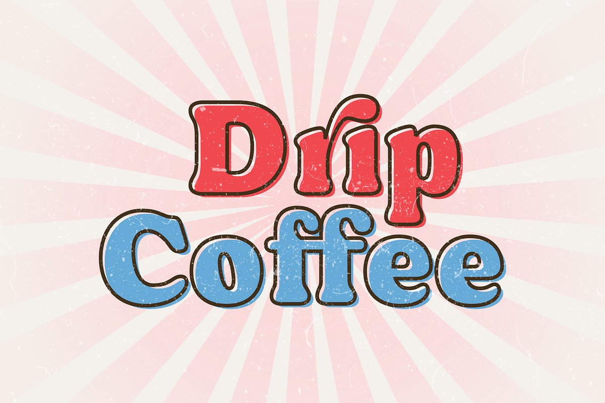 Donut Shop - Retro Rounded Serif, a Serif Font by Surplus Type Co (Photo 5 of 8)